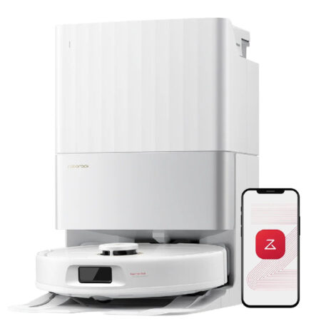 Aspiradora robot Roborock QV 35A con mopa y mopa elevable de 8000 Pa (actualización de Qrevo S),