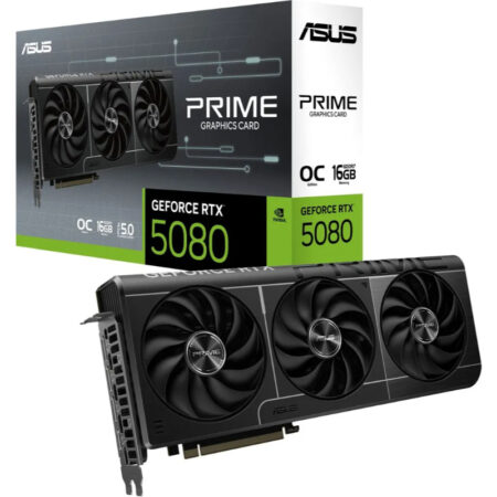 ASUS PRIME RTX5080 OC 16 GB/256 bits GDDR7 2 HDMI 3 DP