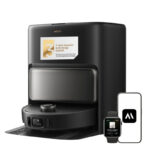 Robot aspirador y friegasuelos MOVA V50 Ultra con 24 000 Pa, vaciado automático