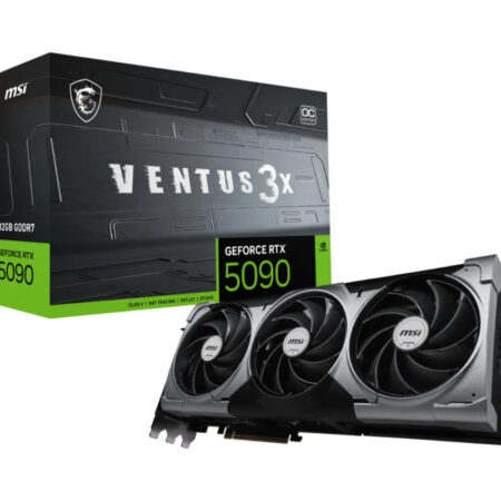 Tarjeta gráfica MSI RTX 5090 VENTUS 3X OC de 32 GB con 3 puertos DP/HDMI y tarjeta gráfica