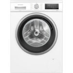Lavadora Siemens WU14UT70 iQ500 (blanco/negro)