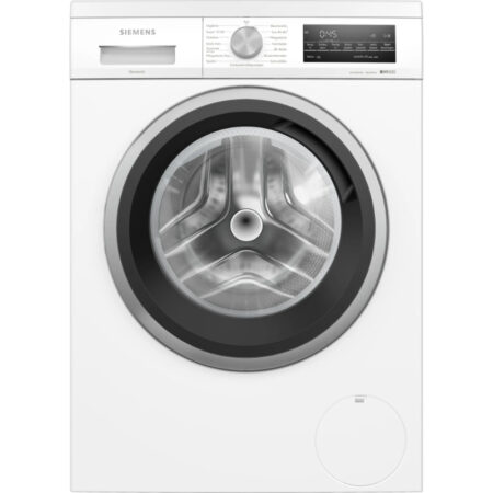 Lavadora Siemens WU14UT70 iQ500 (blanco/negro)