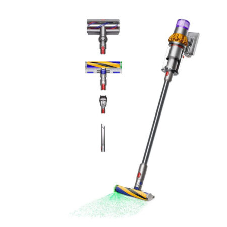 Aspiradora inalámbrica Dyson V15 níquel/amarillo
