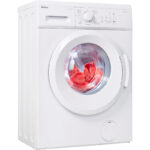 Lavadora Amica WA 462 010, 6 kg, carga frontal, 1200 rpm, slim, color blanco