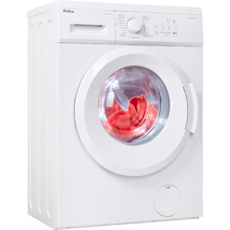 Lavadora Amica WA 462 010, 6 kg, carga frontal, 1200 rpm, slim, color blanco